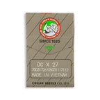 Organ Light Ball Point Industrial Machine Needles - Size 16 - DCx27, B27, MY1023, SY6120 - 10/Pack - Sewingmachinesplus.com