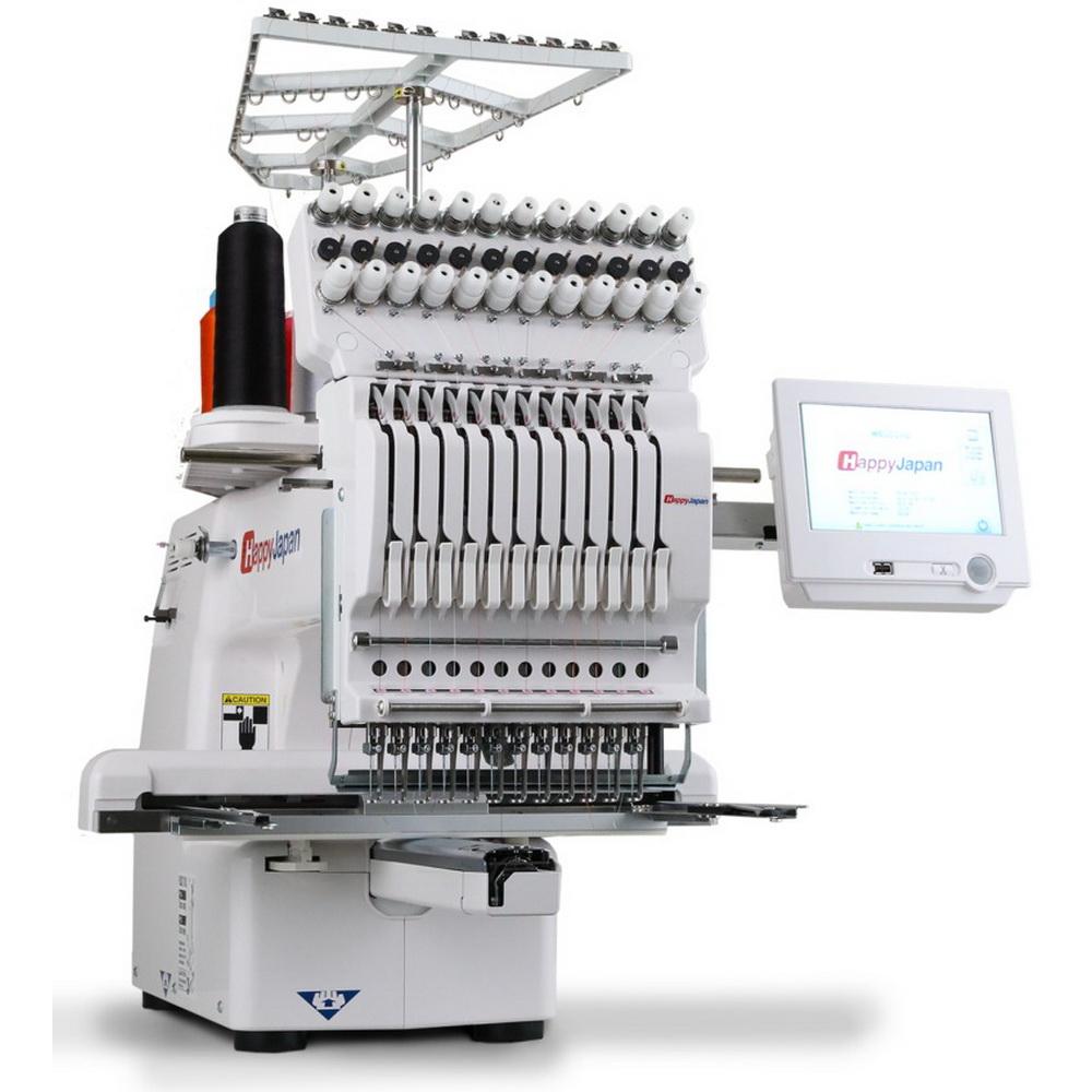 Happy Japan HCS3 1201 Voyager 12 Needle Commercial Embroidery Machine