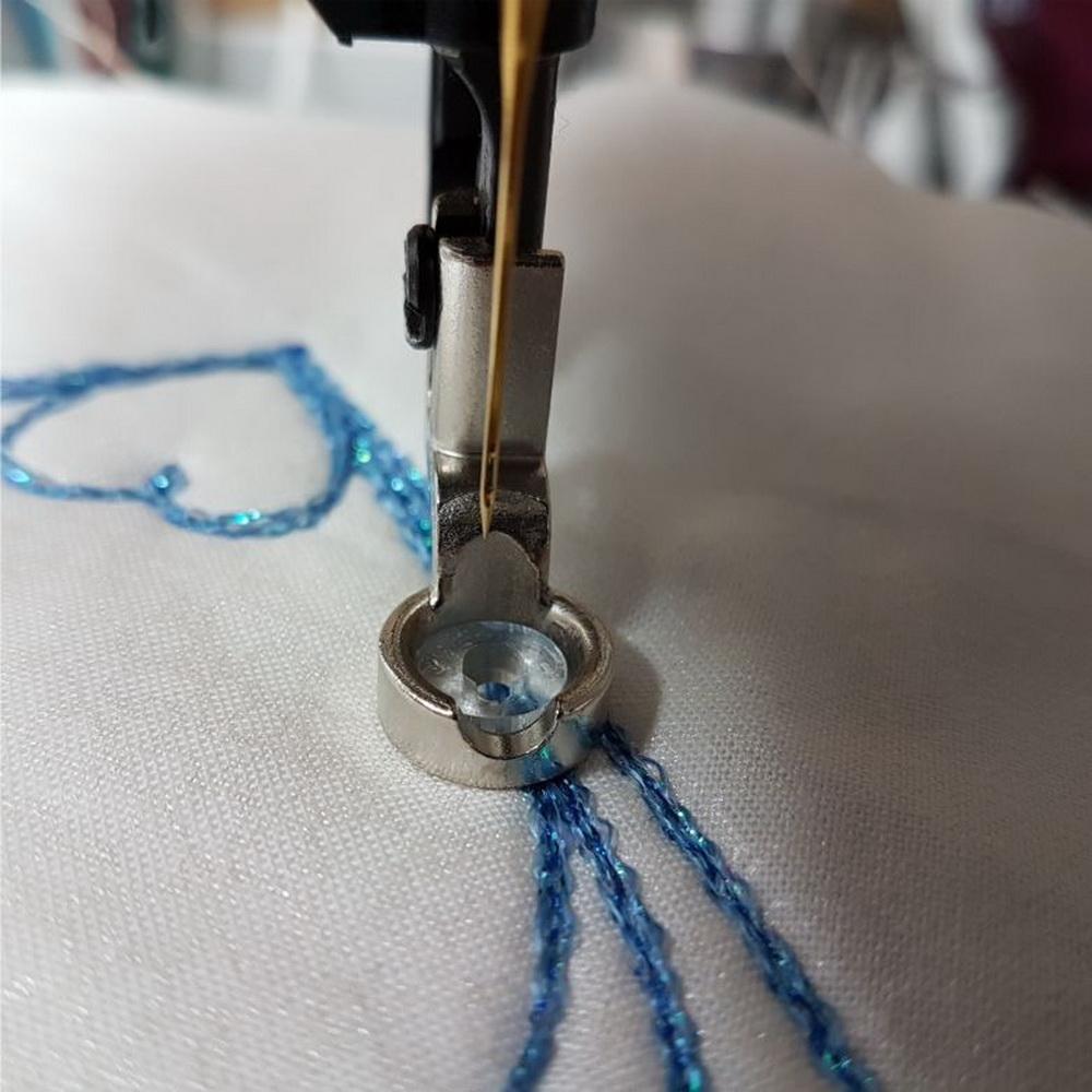 Decorative Thread Ruler Foot - High Shank - Sewingmachinesplus.com