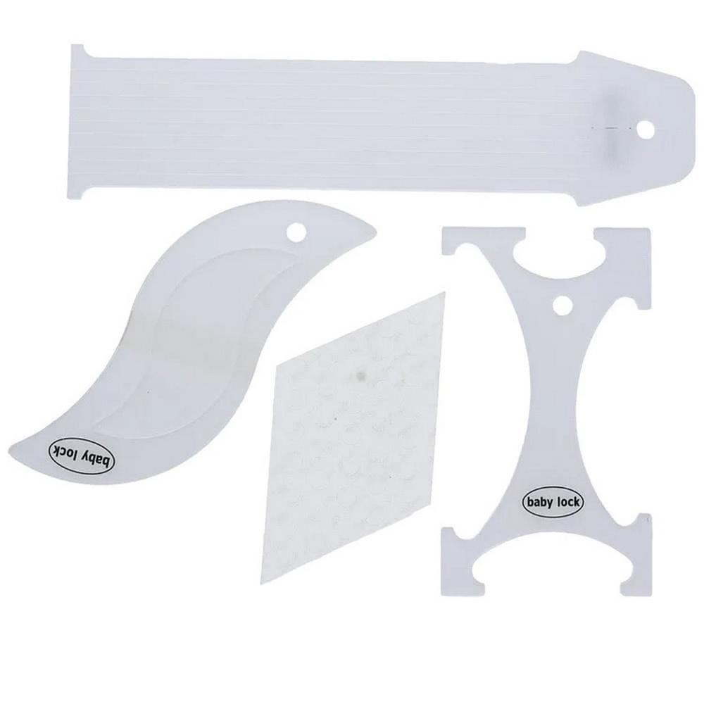 Baby Lock 3/16 inch Basic Ruler Set - Low Shank - Sewingmachinesplus.com