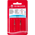 Singer Twin Needles Sz. 90/14 2pk - Sewingmachinesplus.com