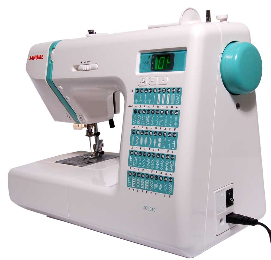 Janome DC2010 - 50 Stitch Computerized Sewing Machine - Sewingmachinesplus.com
