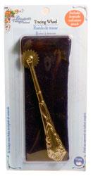 Elizabeths Vintage Notions Tracing Wheel & Velveteen Pouch by Dritz