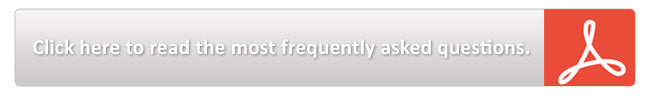 Button prompting users to click for frequently asked questions, featuring a PDF icon.
