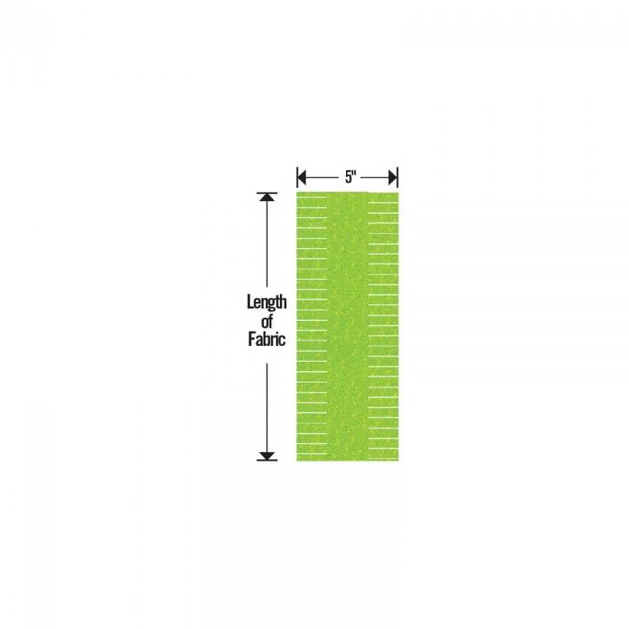 Sizzix Bigz XL 25in Die folded fringe strip, 1 1/2 inch width, green