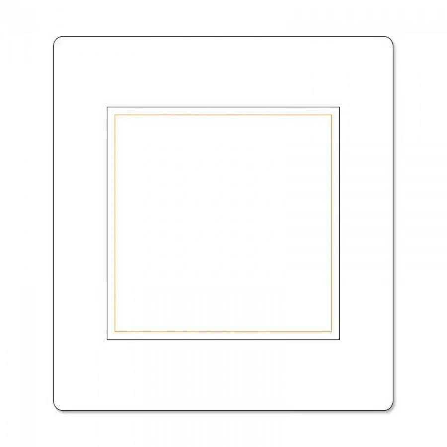 Sizzix Bigz Die - Square, 3 inch Finished (3 1/2 inch Unfinished)