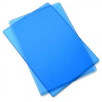Sizzix cutting pads, standard, blue plastic, 1 pair