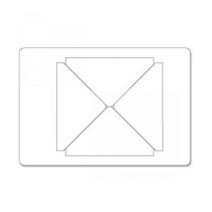 Sizzix Bigz L Triangles cutting die, metal; for cutting machines