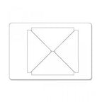 Sizzix Bigz L Triangles cutting die, metal; for cutting machines