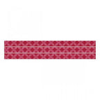 Sizzix Bigz XL 25-inch die strips, pink geometric patterned strips, 1 1/2" wide, 2 pieces