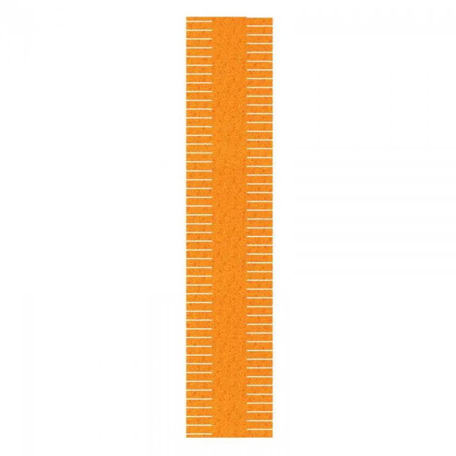 Sizzix Bigz XL 25-inch Folded Fringe die for cutting machines, orange
