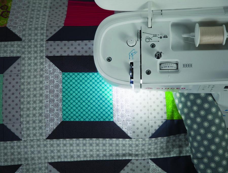 Singer C240 Featherweight Sewing Machine with Integrated Even Feed System