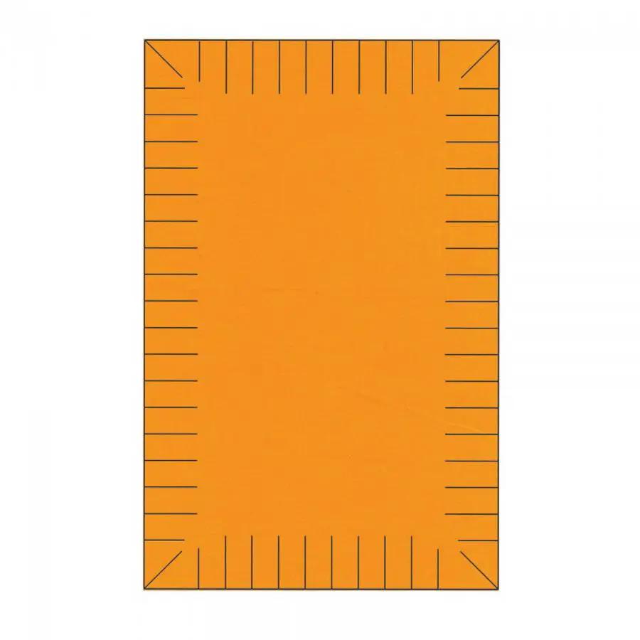 Sizzix Bigz L Rag Quilt die; orange cutting die with edge markings