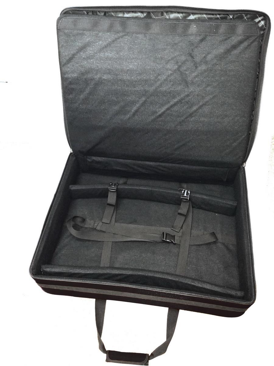 Tutto 28in  Embroidery Project Bag - Black