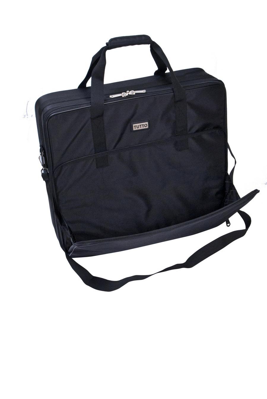 Tutto 23in Embroidery Project Bag Medium - Black