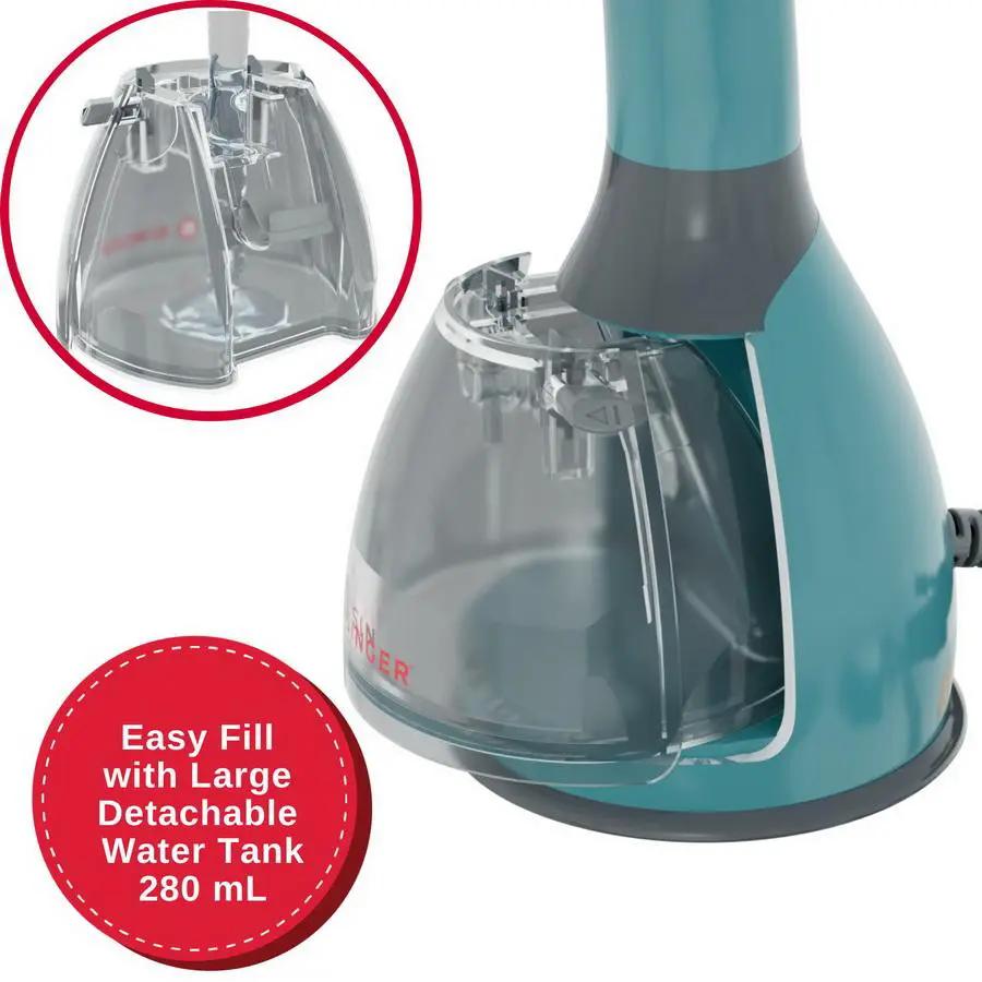 Singer Handheld Steamer (Mint Green) - Sewingmachinesplus.com
