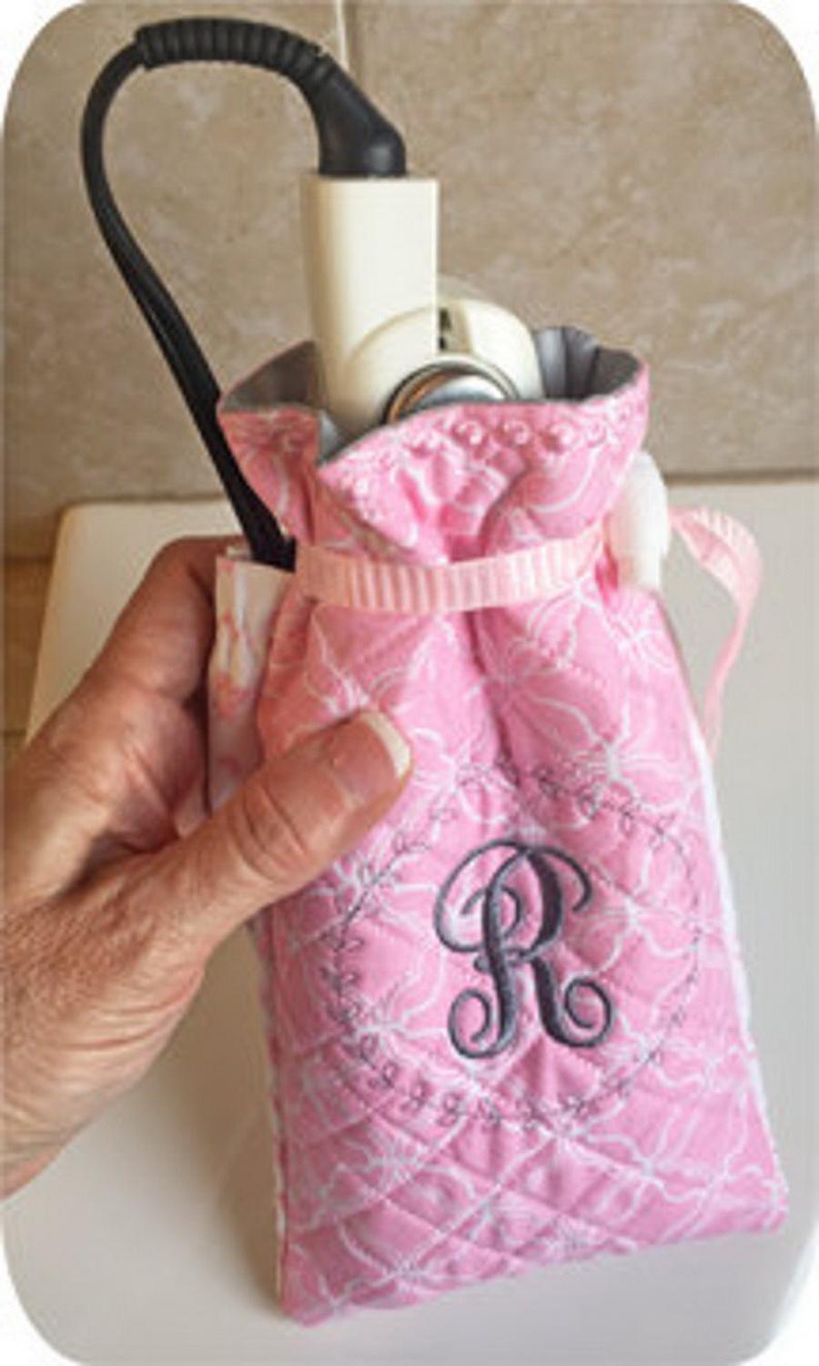 Embroidery Garden Spa Travel Set