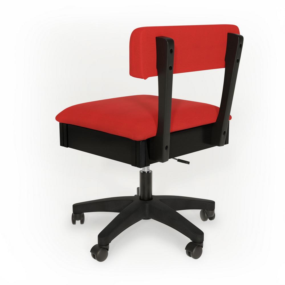 Arrow Height Adjustable Hydraulic Sewing Chair H8180 Madame Scarlet - Sewingmachinesplus.com