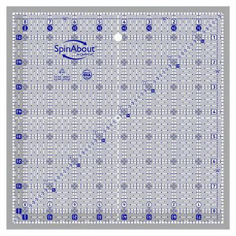Dimes Protocol Ruler SpinAbout 8.5 in Square Ruler