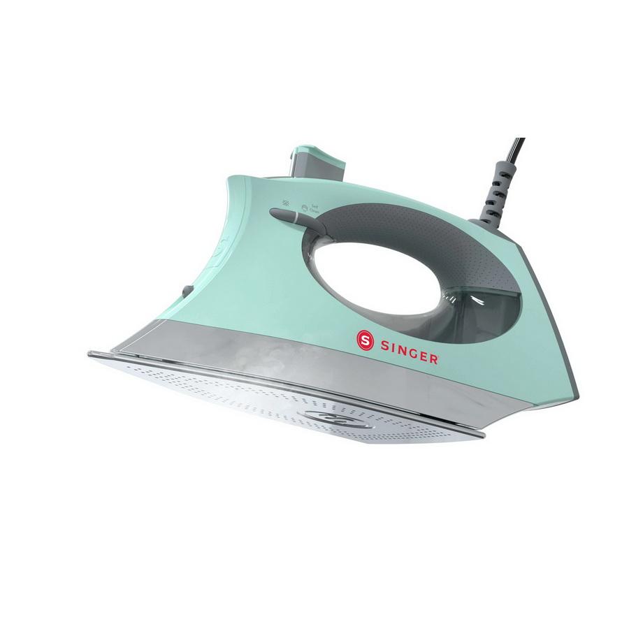 Singer Iron Mint and Gray SteamCraft Plus Steam Iron - Sewingmachinesplus.com