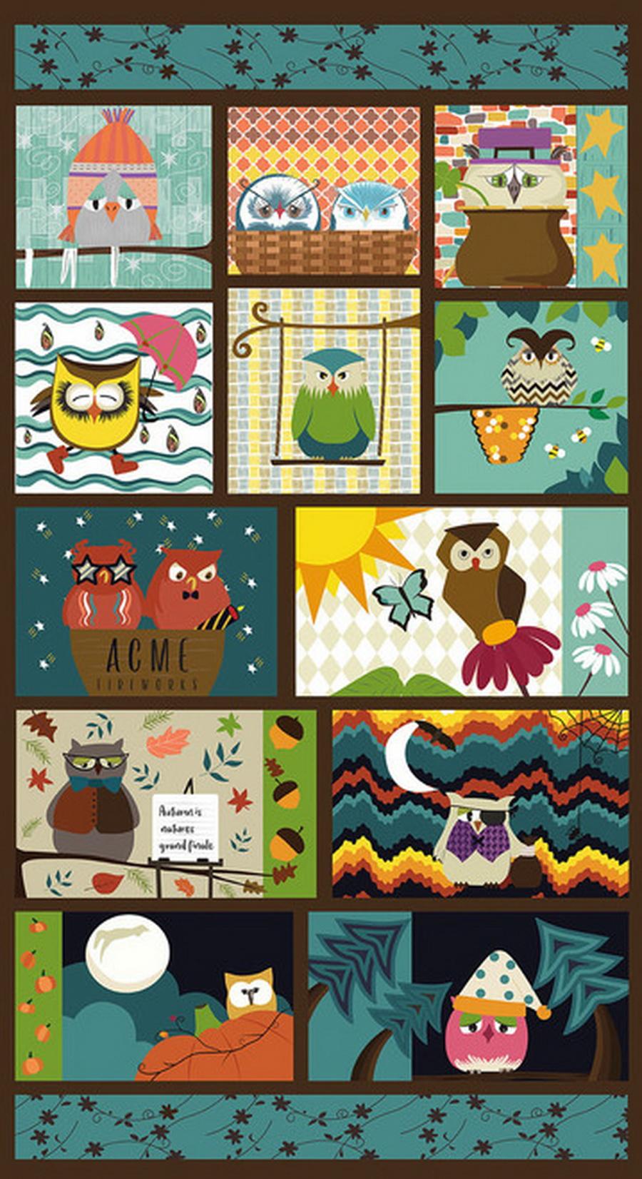 Life is a Hoot Fabric kit - Sewingmachinesplus.com