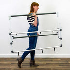 Juki Light Weight Portable Fabric Frame for Domestic Machines (Includes Carriage and Handles) [Machine Not Included] - Sewingmachinesplus.com