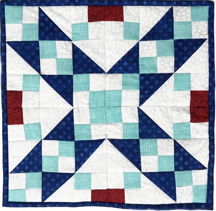 Quilter's Paradise Jacobs Ladder 12 x 12 Fabric Kit - Sewingmachinesplus.com