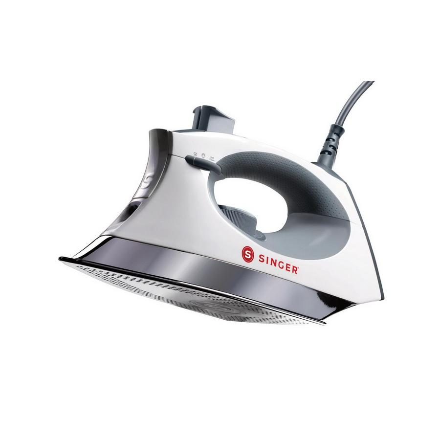 Singer White and Gray SteamCraft Steam Iron - Sewingmachinesplus.com