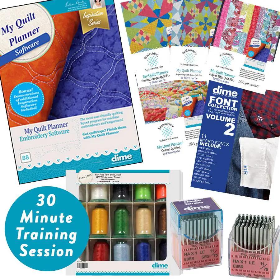 DIME Professional Quilt Bundle (VQ - Bun4) - Sewingmachinesplus.com
