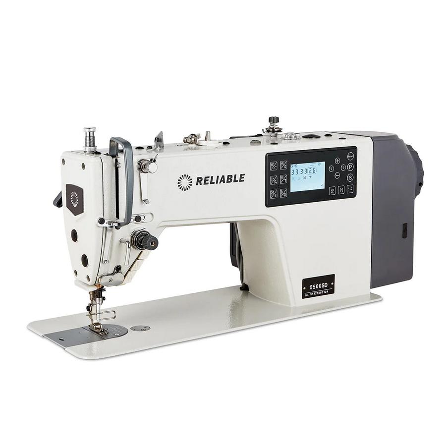 Reliable 5500SD Automatic Thread Trimmer Single Needle Lockstitch Sewing Machine w/ Direct Drive - Sewingmachinesplus.com