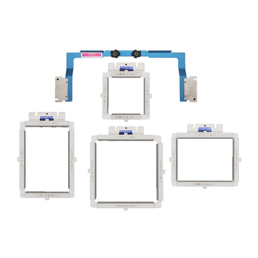 Durkee EZ Magnetic Frame Hoops 4 Piece Set With Arm - Sewingmachinesplus.com