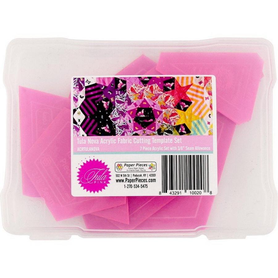 Tula Nova 7 Piece Acrylic Template Set by Tula Pink - Sewingmachinesplus.com