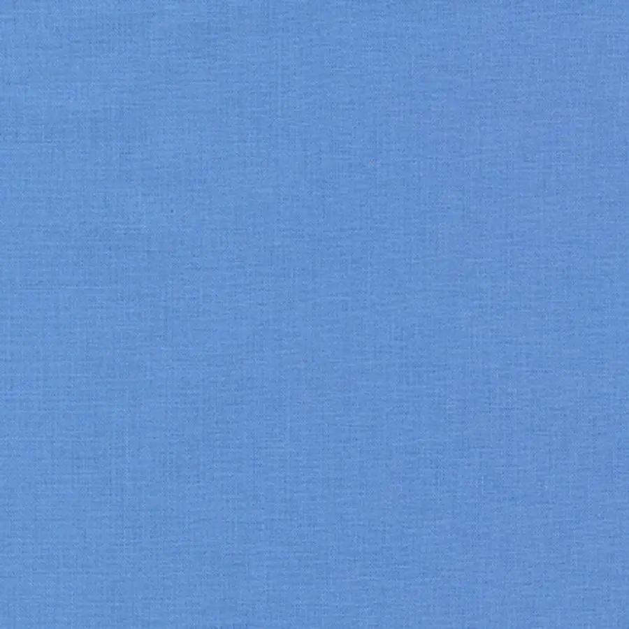 Robert Kaufman Kona Cotton fabric in Blue Jay solid color