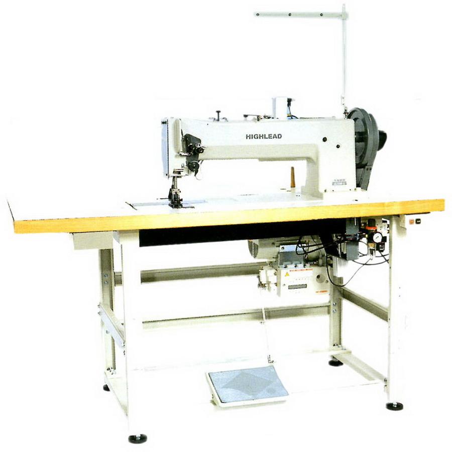 Highlead GC20698 Series Industrial Sewing Machines with Assembled Table and Servo Motor