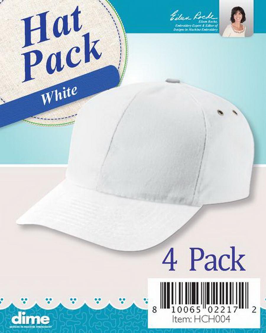 Dime Hat Pack White - Sewingmachinesplus.com