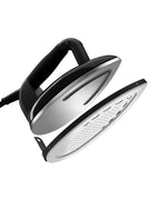 Laurastar Protective 3D Soleplate for Lift+ models, metallic silver soleplate with black handle