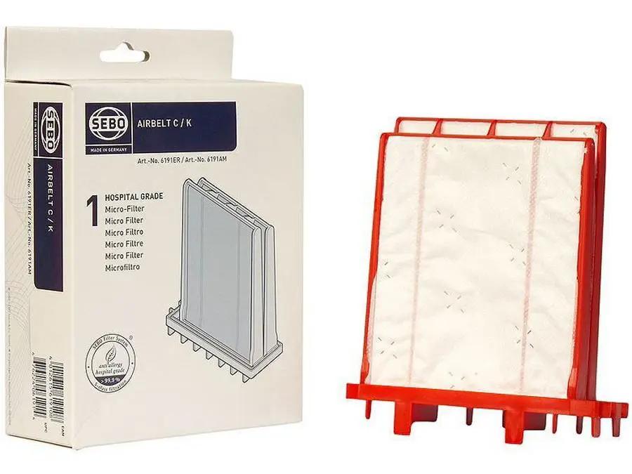 Sebo Service Box for Airbelt K Series Machines, SEBO brand filter bags, 1 box + 1 bag