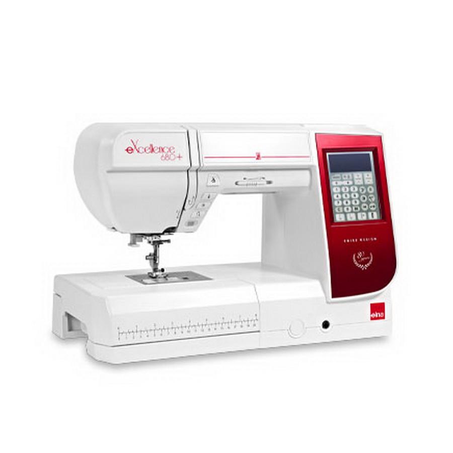 Elna eXcellence 680 Plus 80th Anniversary Edition Computerized Sewing Machine - Sewingmachinesplus.com
