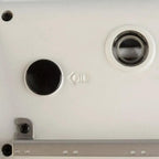 Reliable 5600SO serger industrial sewing machine panel in white with oil indicator