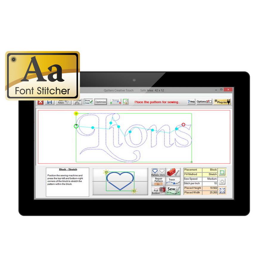 Gold Card Access for Quilters Creative Touch 5 PRO