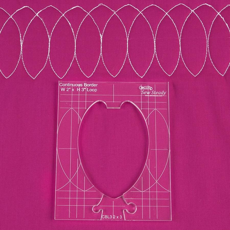 Sew Steady Border Sampler 5 Piece Template Set