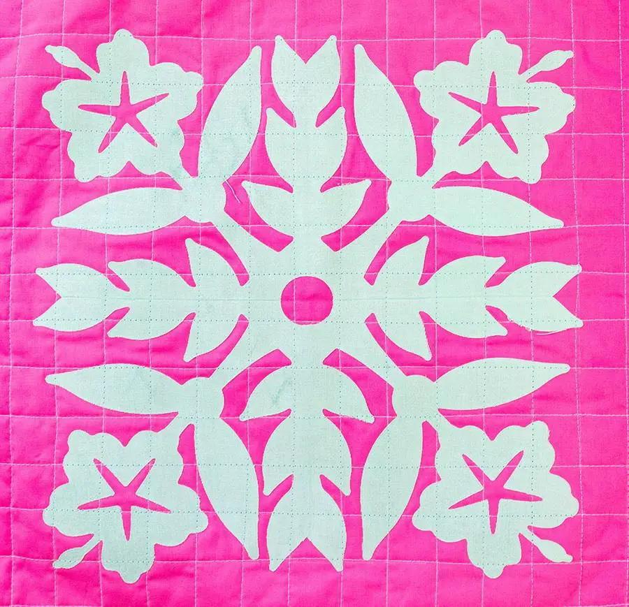 Gemini Multi Media Hawaiian Applique Die - Hibiscus - Sewingmachinesplus.com