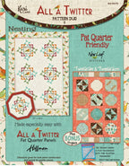New Leaf Stitches All a Twitter Patter Duo II Nesting Quilt Fabric Kit