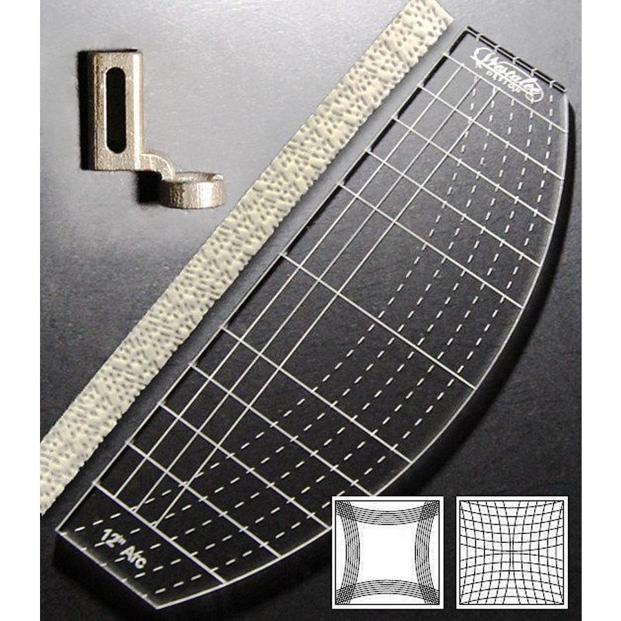 Domestic Ruler Foot with 12 inch Arc Template / Stable Tape