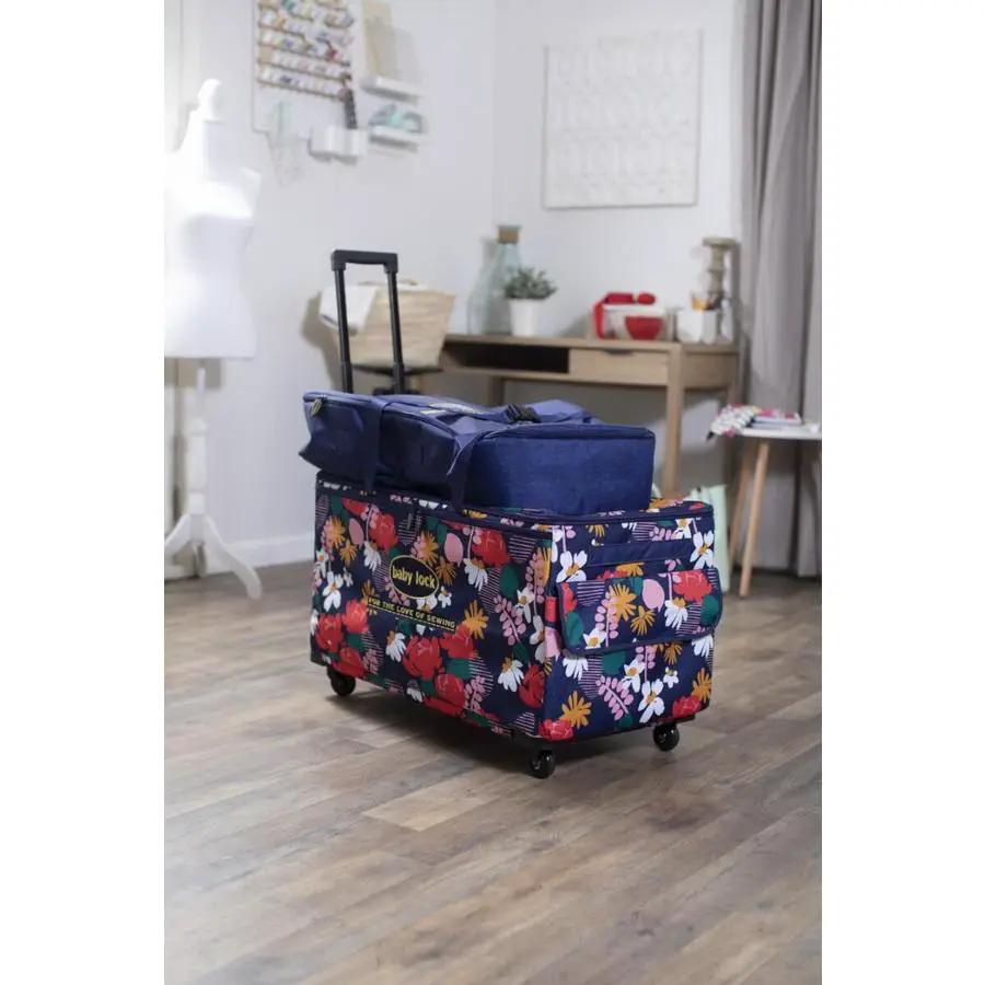 Baby Lock Extra Large Machine Trolley Set Limited Edition Floral - Sewingmachinesplus.com
