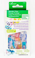 Wonder Clips Assorted Colors 50 Pieces (CL3183) - Sewingmachinesplus.com