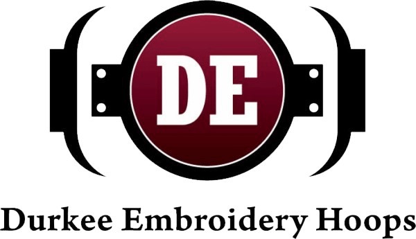 Durkee Embroidery Hoop Logo