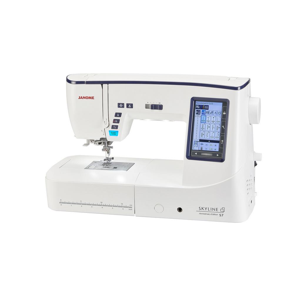 Janome Skyline S7 Anniversary Edition Sewing & Quilting Machine - Sewingmachinesplus.com
