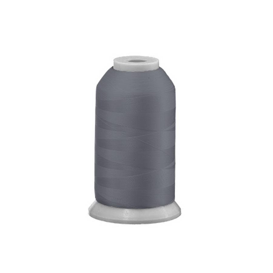 Exquisite Polyester Embroidery Thread - 585 Dark Grey 1000M
