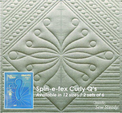 Westalee Spin-E-Fex Curly Q Templates Set 1